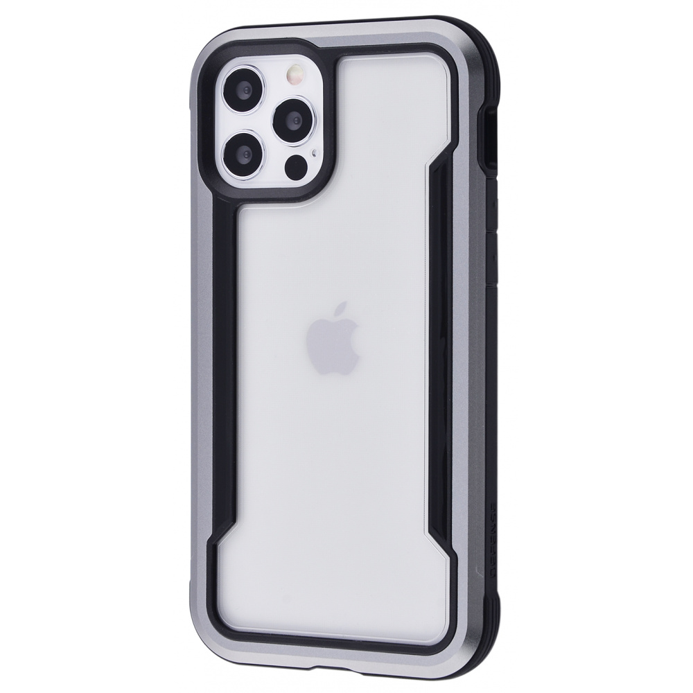Чехол противоударный Defense Shield Series (Metal+PC+TPU) iPhone 12/12 Pro gray Серый
Чехол противоударный Defense Shield Series (Metal+PC+TPU) iPhone 12/12 Pro gray Серый