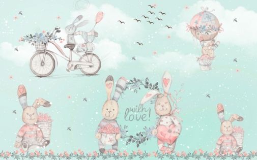 Фотообои Арт-Обои Плюшевые зайчики №dec-1081 Аква
Фотообои Арт-Обои Плюшевые зайчики №dec-1081 Аква