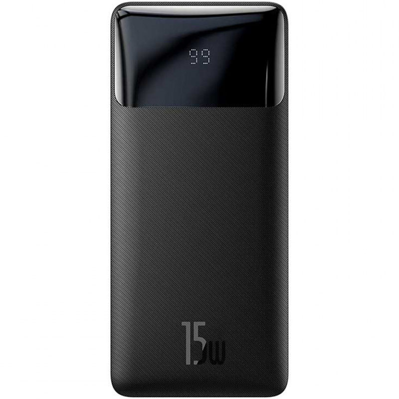 Портативное зарядное устройство Baseus Bipow Digital Display 15W 20000mAh Черный
Портативное зарядное устройство Baseus Bipow Digital Display 15W 20000mAh Черный