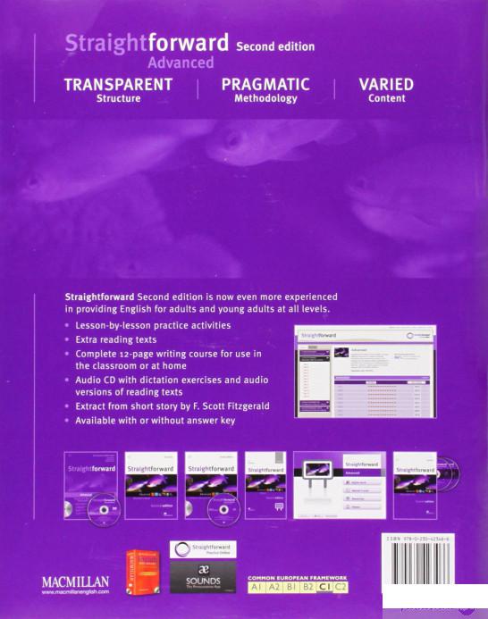 Книга Straightforward (2nd Edition) Advanced Workbook with Key & Audio CD (827070)
Книга Straightforward (2nd Edition) Advanced Workbook with Key & Audio CD (827070)