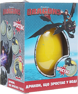 Растущая игрушка в яйце "DreamWorks Dragons", желтая - Craze Mega Eggs (20-943367)
Растущая игрушка в яйце "DreamWorks Dragons", желтая - Craze Mega Eggs (20-943367)