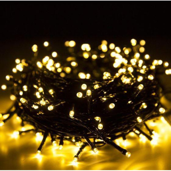 Новогодняя гирлянда светодиодная 13 м 300LED Arts Pine матовая лампа черный провод 8 режимов Теплый белый (VK-7411) TRG-86390
Новогодняя гирлянда светодиодная 13 м 300LED Arts Pine матовая лампа черный провод 8 режимов Теплый белый (VK-7411) TRG-86390