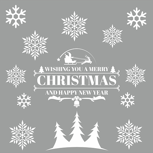 Дизайнерская новогодняя наклейка Vivay "Wishing you a Merry Christmas" 50x50 см (9565)
Дизайнерская новогодняя наклейка Vivay "Wishing you a Merry Christmas" 50x50 см (9565)