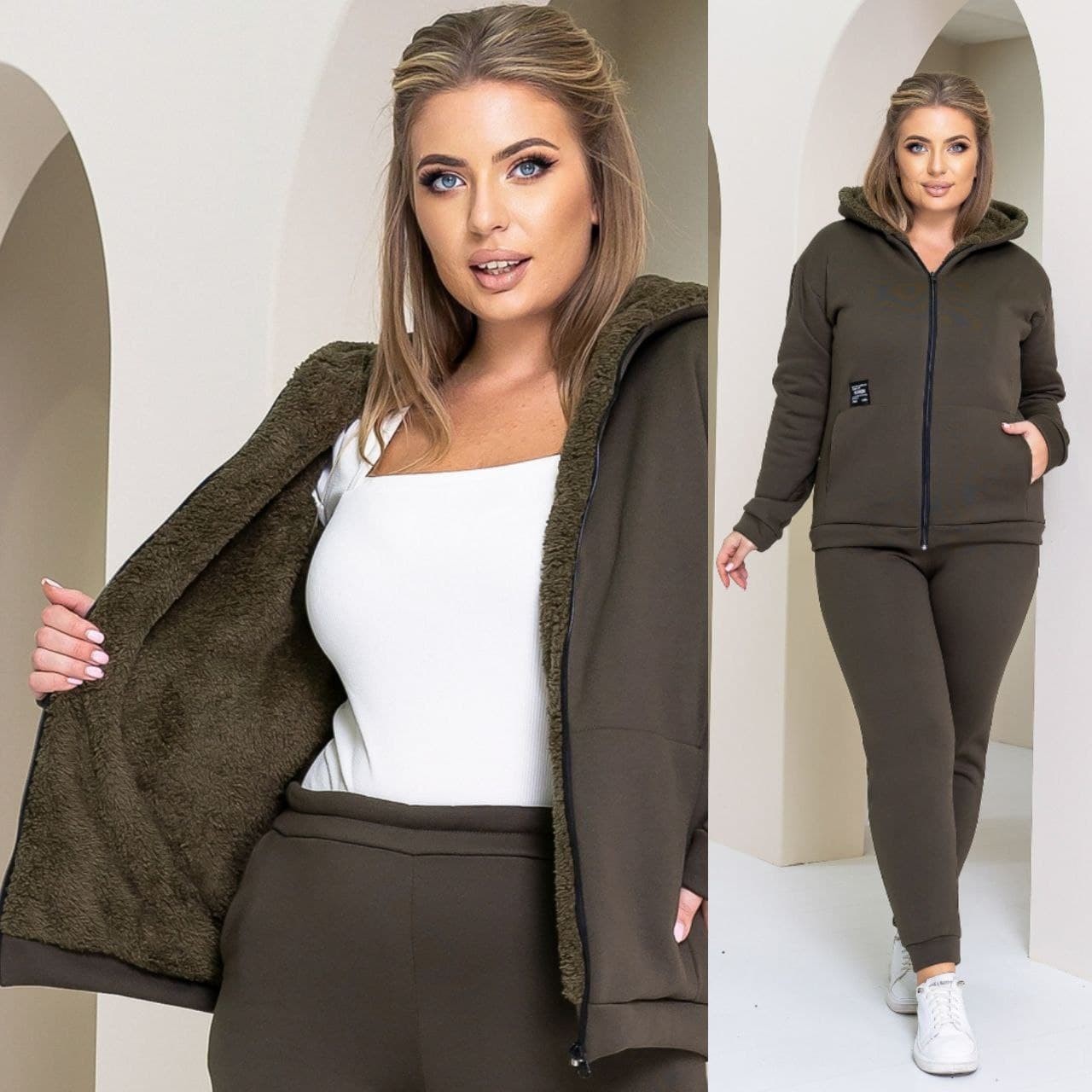 Утепленный спортивный женский костюм 3XL-4XL (-) хаки, Утепленный спортивный женский костюм 3XL-4XL (58-60) хаки
Утепленный спортивный женский костюм 3XL-4XL (-) хаки, Утепленный спортивный женский костюм 3XL-4XL (58-60) хаки