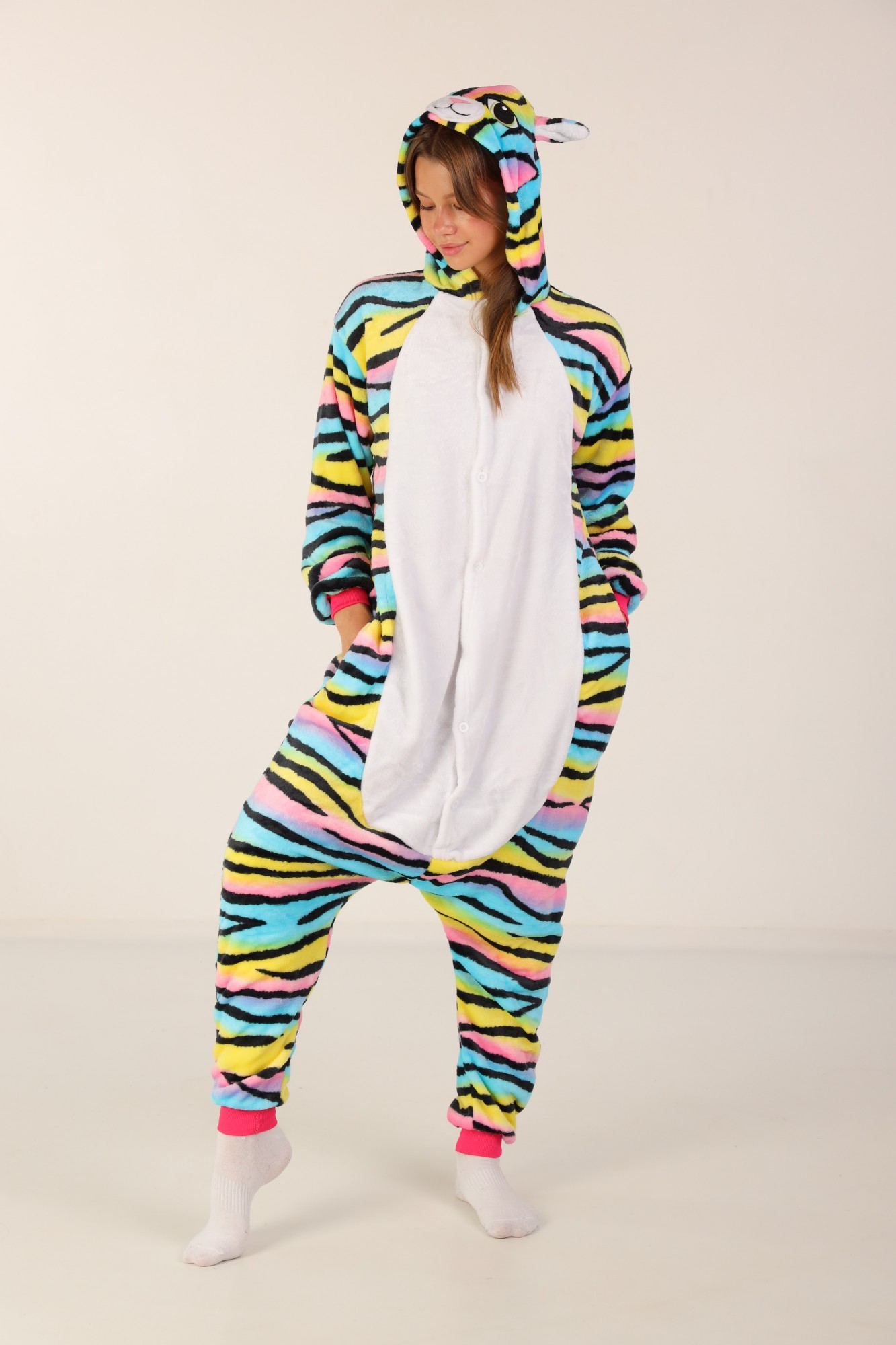 Пижама Кигуруми Kigurumi Радужная Кошка Для Детей И Подростков Разноцветный 145-155 см. (1036/1)
Пижама Кигуруми Kigurumi Радужная Кошка Для Детей И Подростков Разноцветный 145-155 см. (1036/1)