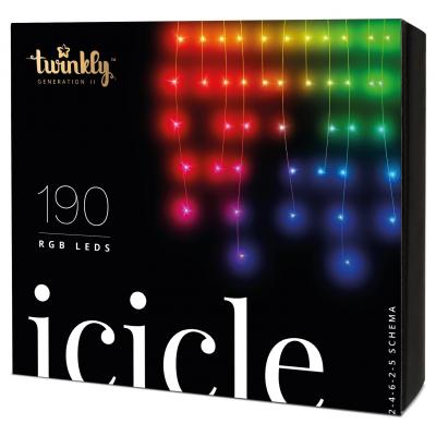 Гирлянда Twinkly Smart LED Icicle RGB 190, BT + WiFi, Gen II, IP44 кабель про (TWI190STP-TEU)
Гирлянда Twinkly Smart LED Icicle RGB 190, BT + WiFi, Gen II, IP44 кабель про (TWI190STP-TEU)