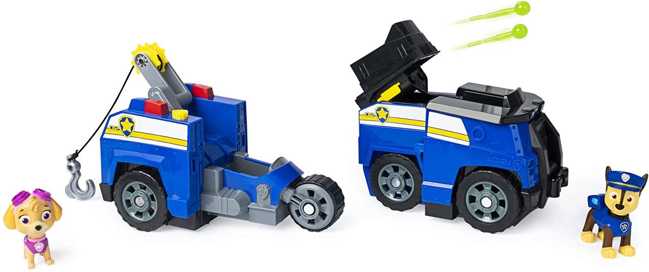 Щенячий патруль машина трансформер Чейза и Скай Суперкоманда 2 в 1 Paw Patrol Split-Second
Щенячий патруль машина трансформер Чейза и Скай Суперкоманда 2 в 1 Paw Patrol Split-Second