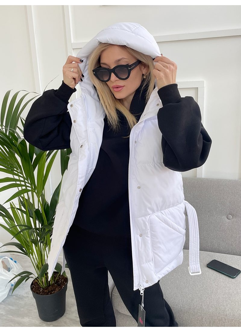 Жилет женский объёмный с поясом Modern Boutique белый, ЖИ002, Жилет женский объёмный с поясом Modern Boutique белый, one size ЖИ002
Жилет женский объёмный с поясом Modern Boutique белый, ЖИ002, Жилет женский объёмный с поясом Modern Boutique белый, one size ЖИ002