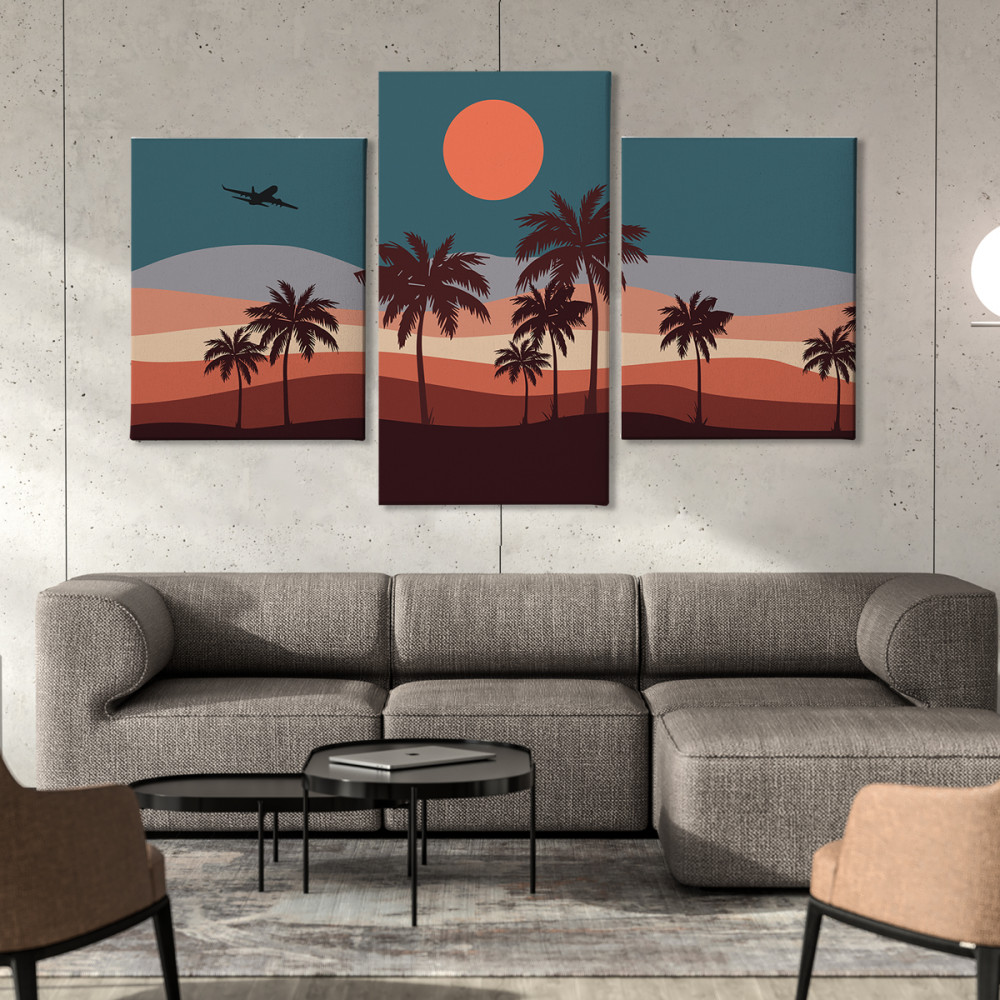 Модульная картина из трех частей Malevich Store San Andreas 141x90 см
Модульная картина из трех частей Malevich Store San Andreas 141x90 см