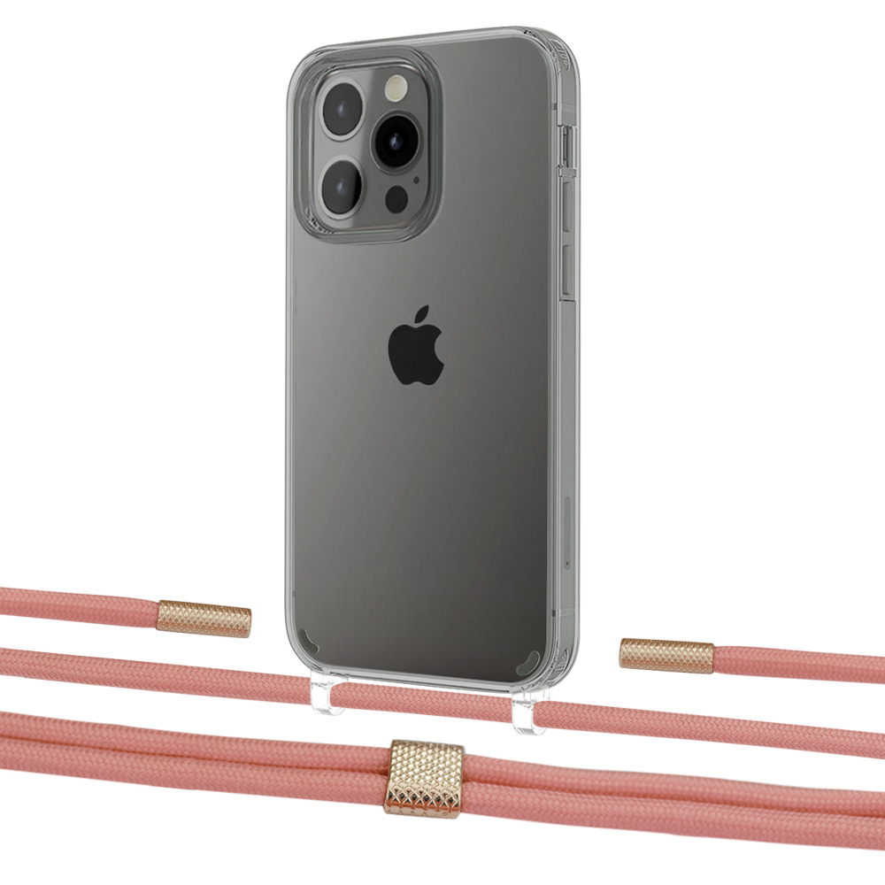 Чехол Upex Crossbody Protection Case для iPhone 13 Pro Max Crystal with Twine Cantaloupe and Fausset Gold
Чехол Upex Crossbody Protection Case для iPhone 13 Pro Max Crystal with Twine Cantaloupe and Fausset Gold