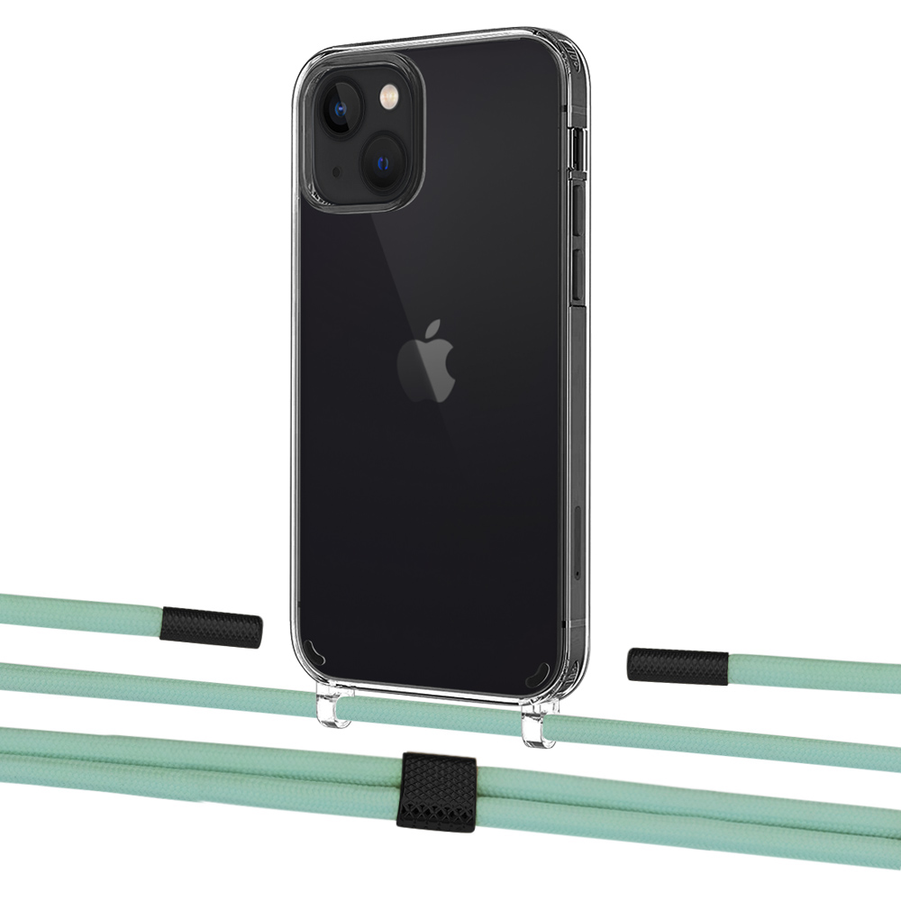 Чехол Upex Crossbody Protection Case для iPhone 13 Crystal with Twine Pistachio and Fausset Matte Black
Чехол Upex Crossbody Protection Case для iPhone 13 Crystal with Twine Pistachio and Fausset Matte Black