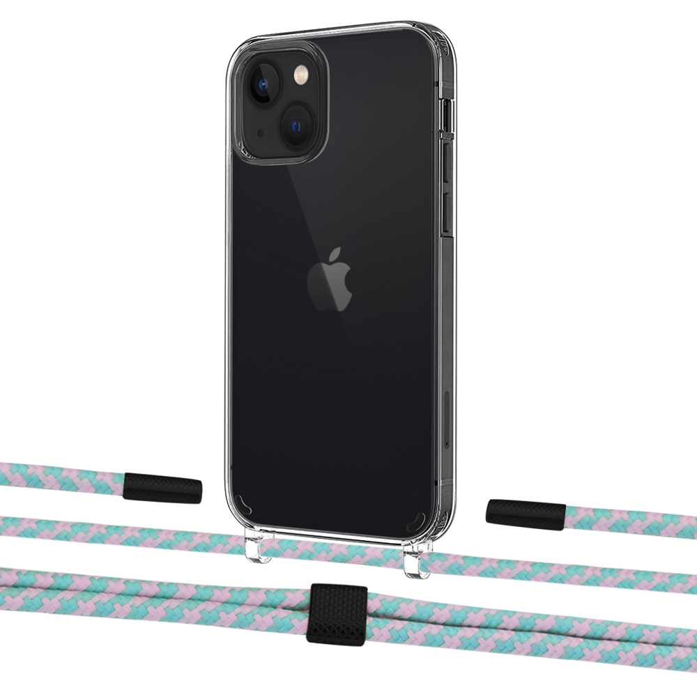 Чехол Upex Crossbody Protection Case для iPhone 13 Crystal with Twine Turquoise and Fausset Matte Black
Чехол Upex Crossbody Protection Case для iPhone 13 Crystal with Twine Turquoise and Fausset Matte Black