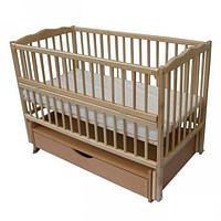 Классическая кроватка-маятник детская Twins Элит 2 с откидным бортиком 120х60 см, натуральный (4913)
Классическая кроватка-маятник детская Twins Элит 2 с откидным бортиком 120х60 см, натуральный (4913)