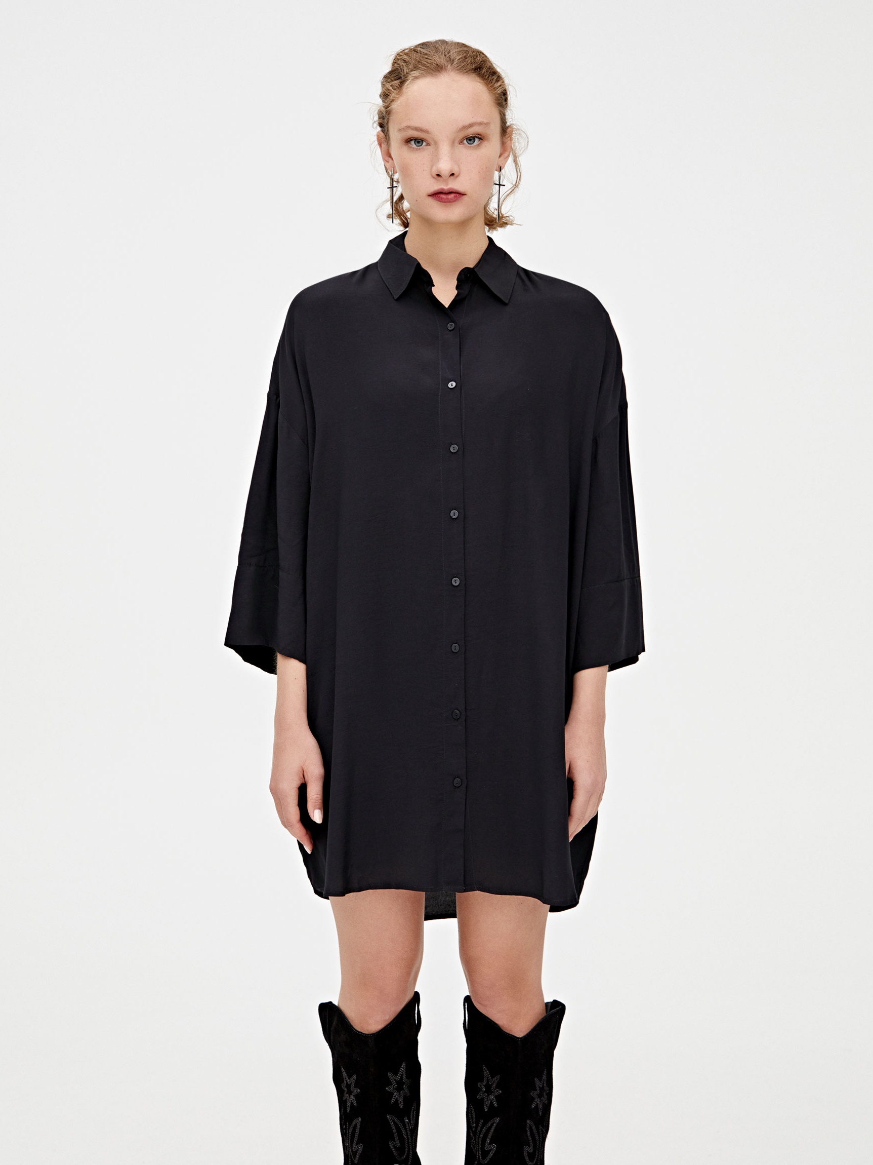 Платье Pull & Bear 5474/303/800 Черное, Платье Pull & Bear 5474/303/800 S Черное
Платье Pull & Bear 5474/303/800 Черное, Платье Pull & Bear 5474/303/800 S Черное