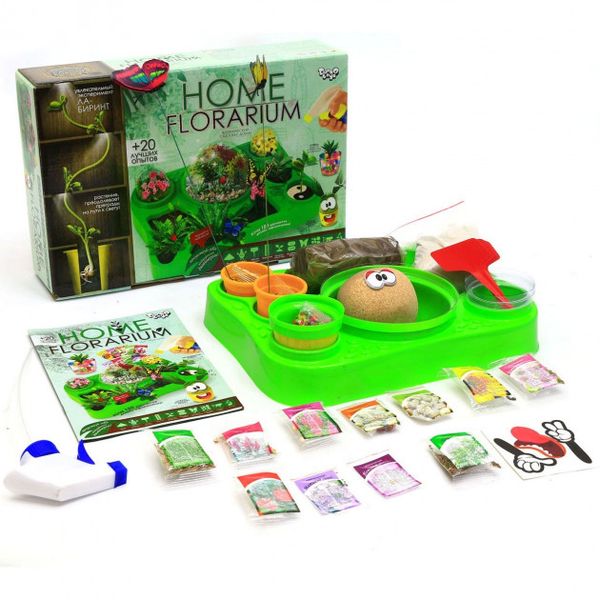 Безопасный набор креативного творчества Danko Toys для выращивания растений Home florarium озвучен на русском (HFL-01-01)
Безопасный набор креативного творчества Danko Toys для выращивания растений Home florarium озвучен на русском (HFL-01-01)