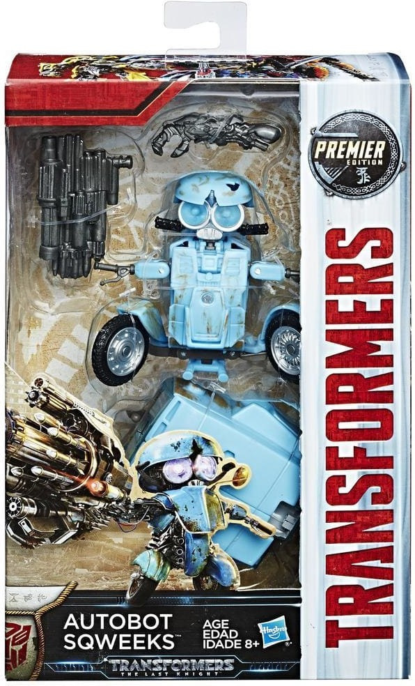 Трансформеры The Last Knight Premier Edition Autobot Sqweeks Сквикс из Бамблбы робот трансформер Hasbro (C1340)
Трансформеры The Last Knight Premier Edition Autobot Sqweeks Сквикс из Бамблбы робот трансформер Hasbro (C1340)