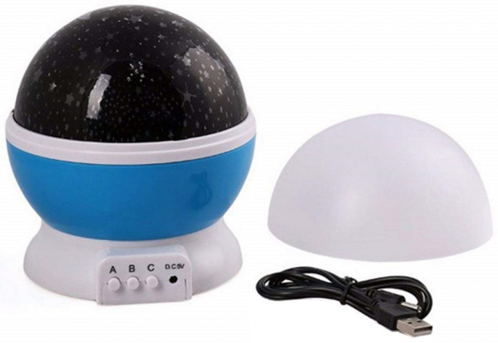 Круглый вращающийся ночник-проектор звездное небо Star Master 4767 Blue (zag163807372)
Круглый вращающийся ночник-проектор звездное небо Star Master 4767 Blue (zag163807372)