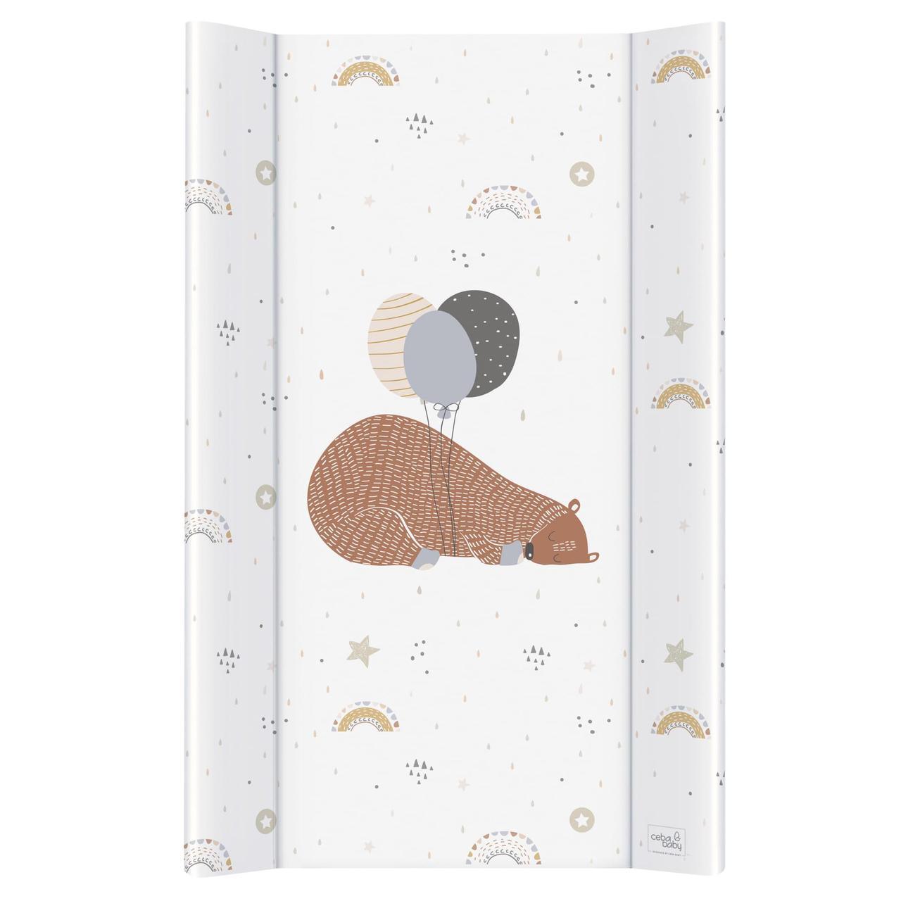 Пеленальная доска с жестким дном на кроватку Cebababy Retro Autumn: Big Bear 50х80 см, белый (W-210-000-638)
Пеленальная доска с жестким дном на кроватку Cebababy Retro Autumn: Big Bear 50х80 см, белый (W-210-000-638)