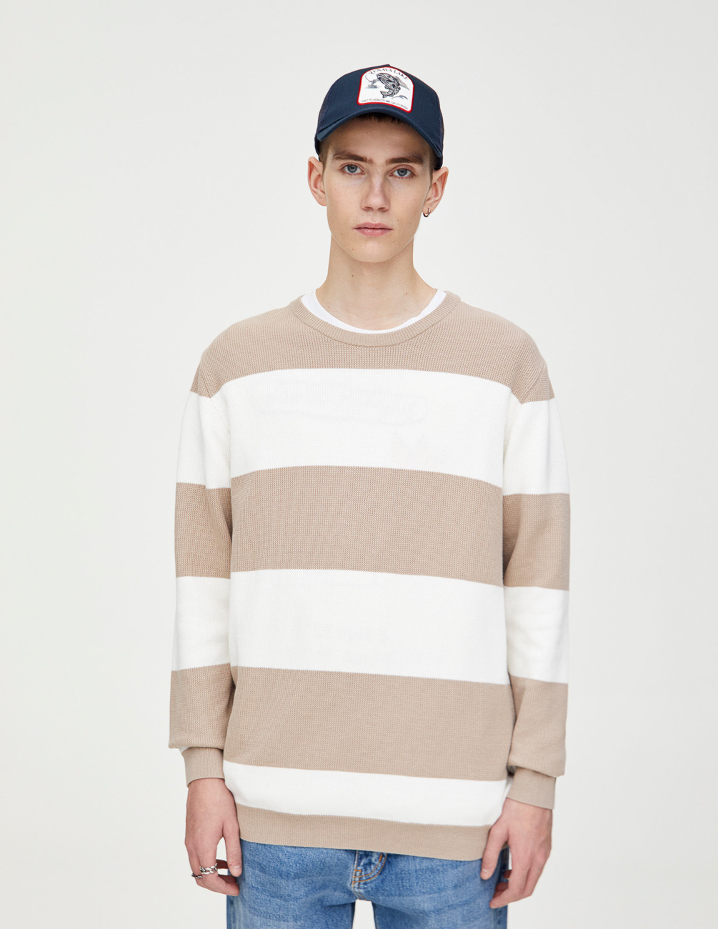 Свитер PULL & BEAR М0116092 (5557/508/707) цвет бежевый-белый, Свитер PULL & BEAR М0116092 (5557/508/707) цвет бежевый-белый L
Свитер PULL & BEAR М0116092 (5557/508/707) цвет бежевый-белый, Свитер PULL & BEAR М0116092 (5557/508/707) цвет бежевый-белый L