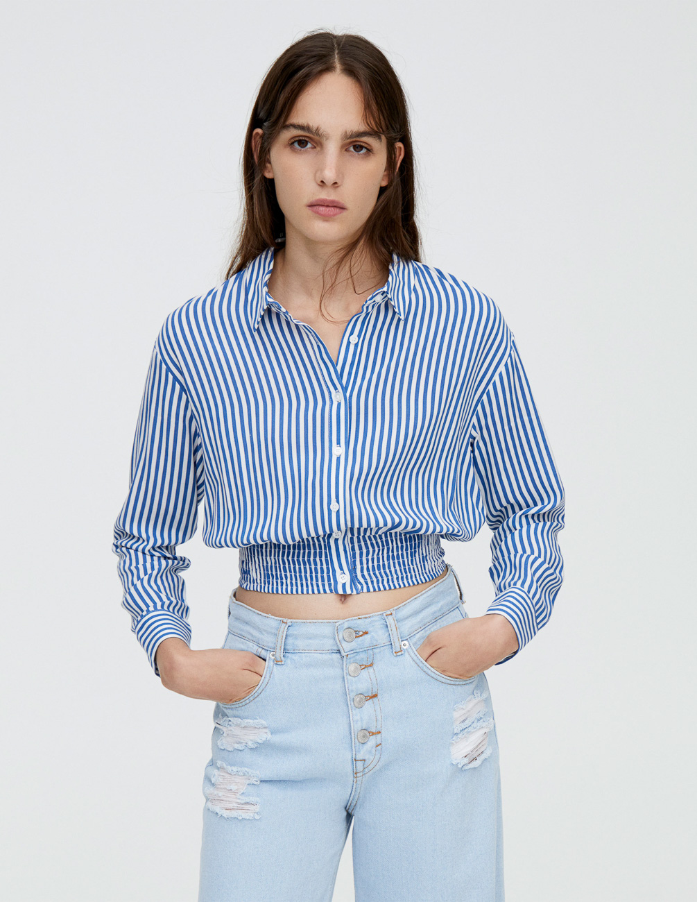 Блуза PULL & BEAR Ж1078005 (9474/378/400) цвет синий, Блуза PULL & BEAR Ж1078005 (9474/378/400) цвет синий S
Блуза PULL & BEAR Ж1078005 (9474/378/400) цвет синий, Блуза PULL & BEAR Ж1078005 (9474/378/400) цвет синий S