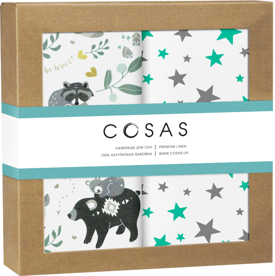 Набор пеленок Cosas Бязь Animals Wood Starfalls Mint Grey 80 х 100 2 шт (4822052074596)
Набор пеленок Cosas Бязь Animals Wood Starfalls Mint Grey 80 х 100 2 шт (4822052074596)