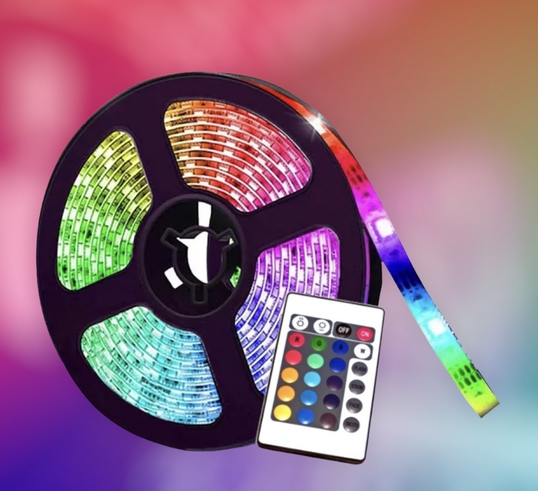 Светодиодная лента RGB LED 3528 SMD 12v с контроллером (пульт + блок питания 5м)
Светодиодная лента RGB LED 3528 SMD 12v с контроллером (пульт + блок питания 5м)