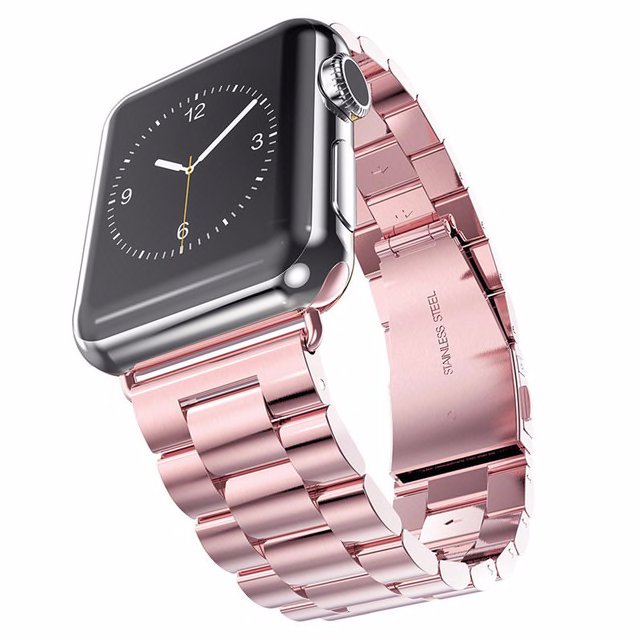 Ремешок металлический BlackPink 3-Bead Metal Band for Apple Watch 38 | 40 mm, Pink Rose
Ремешок металлический BlackPink 3-Bead Metal Band for Apple Watch 38 | 40 mm, Pink Rose