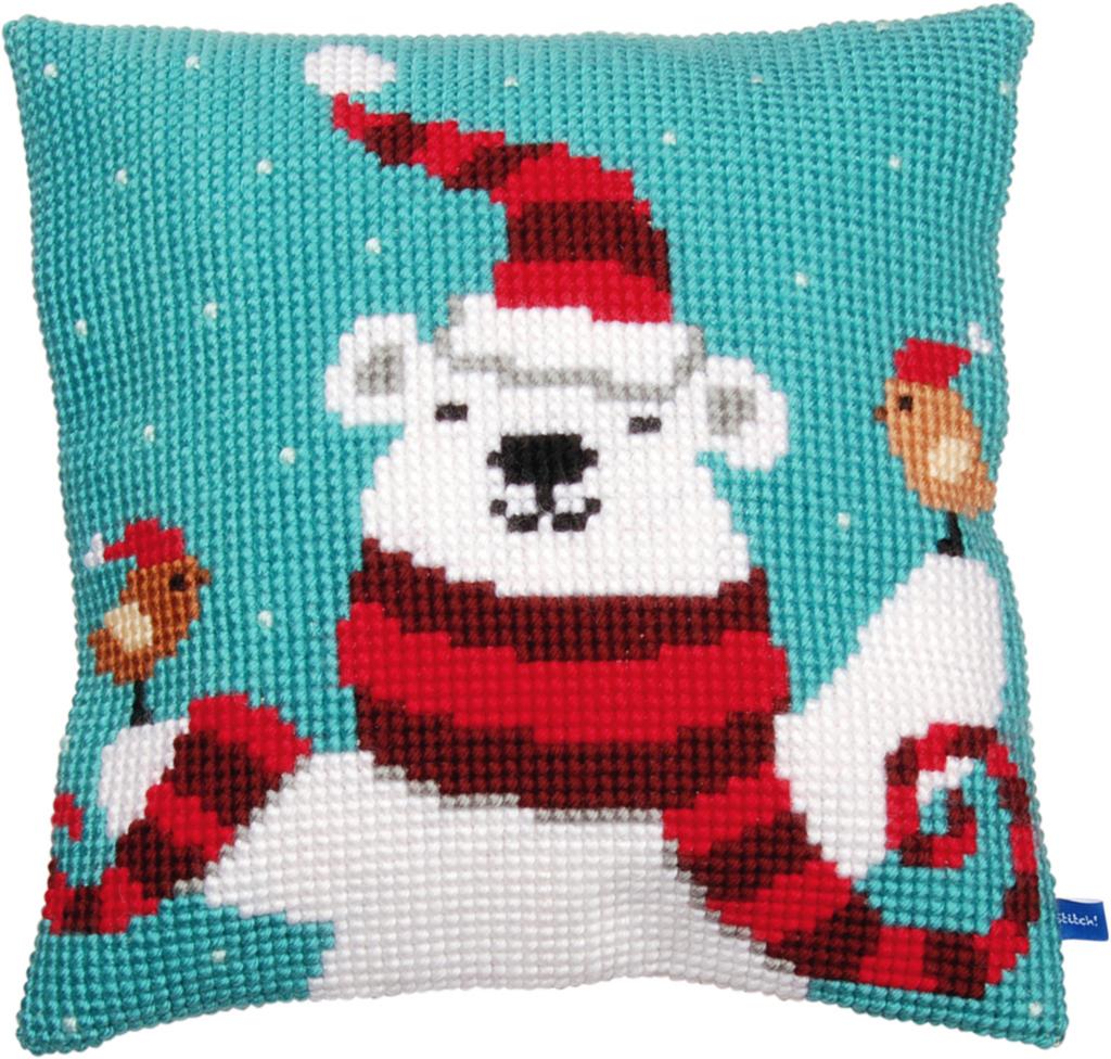 Набор для вышивания крестом (подушка) Vervaco Happy christmas bear С Рождеством Христовым, медведь PN-0155870
Набор для вышивания крестом (подушка) Vervaco Happy christmas bear С Рождеством Христовым, медведь PN-0155870