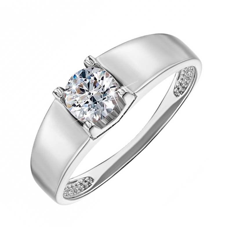 Кольцо в белом золоте Совершенство с фианитом S Zirconia 000129059 16 размера
Кольцо в белом золоте Совершенство с фианитом S Zirconia 000129059 16 размера