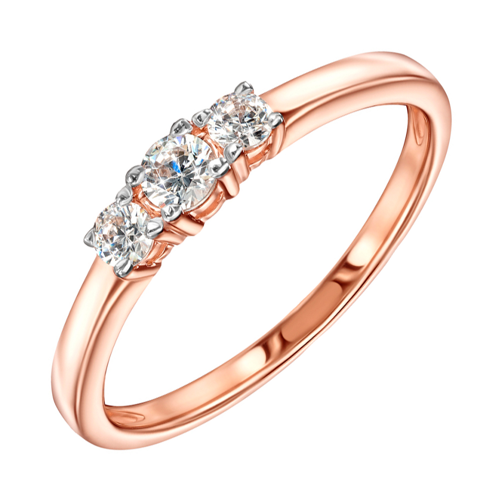 Кольцо из красного золота с фианитом S Zirconia и родированием 000130306 17 размера
Кольцо из красного золота с фианитом S Zirconia и родированием 000130306 17 размера