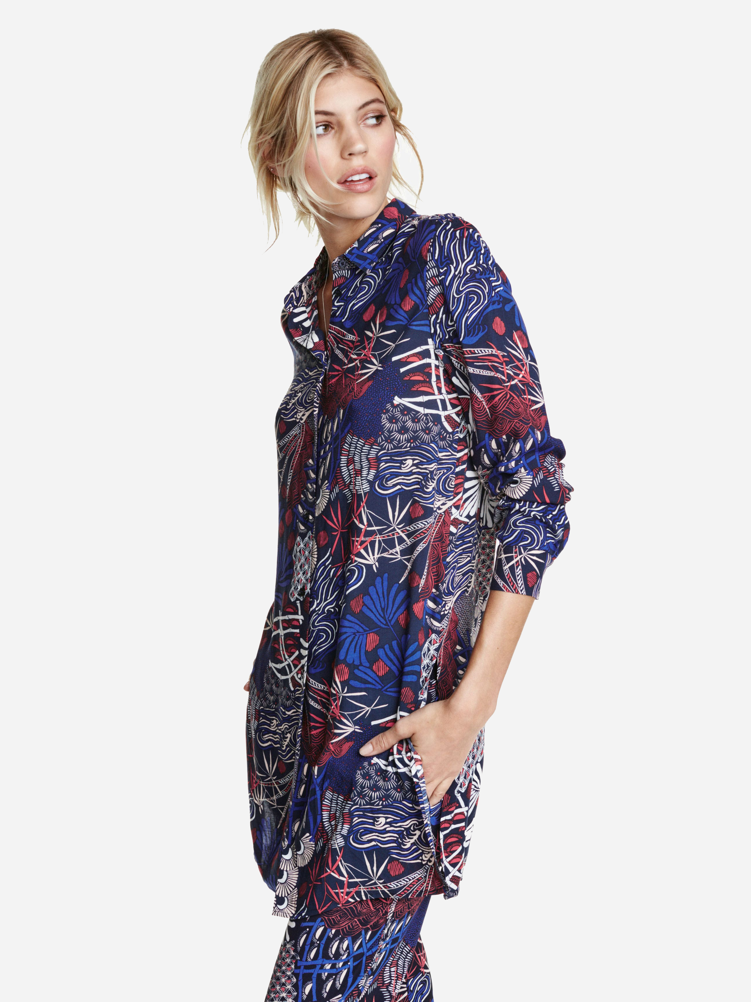 Рубашка H&M XAZ046826YUHW Синяя с разноцветным, Рубашка H&M XAZ046826YUHW 34 Синяя с разноцветным
Рубашка H&M XAZ046826YUHW Синяя с разноцветным, Рубашка H&M XAZ046826YUHW 34 Синяя с разноцветным