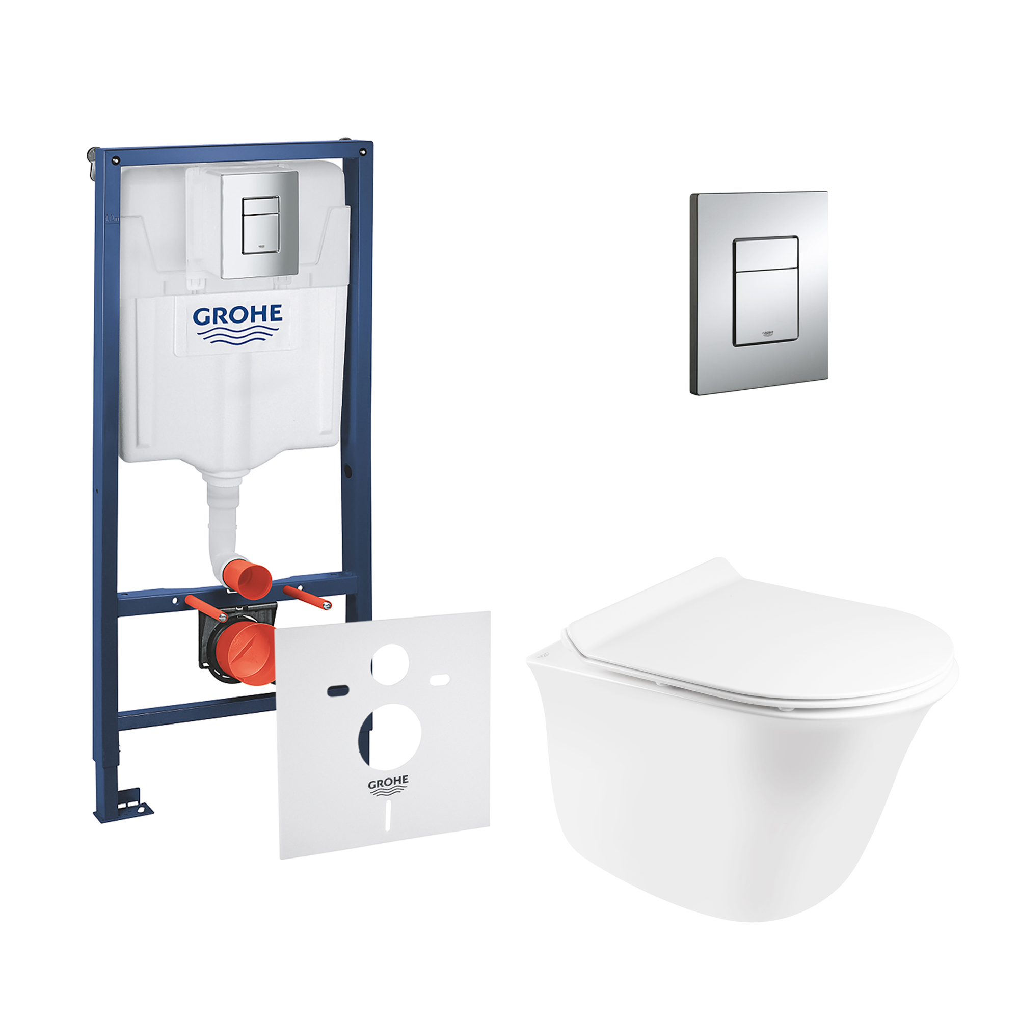 Набор инсталляция 4 в 1 Grohe Rapid SL 38772001 + унитаз с сиденьем Qtap Virgo QT1833051ERW
Набор инсталляция 4 в 1 Grohe Rapid SL 38772001 + унитаз с сиденьем Qtap Virgo QT1833051ERW