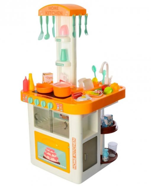 Детская игровая Кухня Home Kitchen 889-59-60 из крана Льется вода, 82 см звук, свет. 40 предметов оранжевая
Детская игровая Кухня Home Kitchen 889-59-60 из крана Льется вода, 82 см звук, свет. 40 предметов оранжевая
