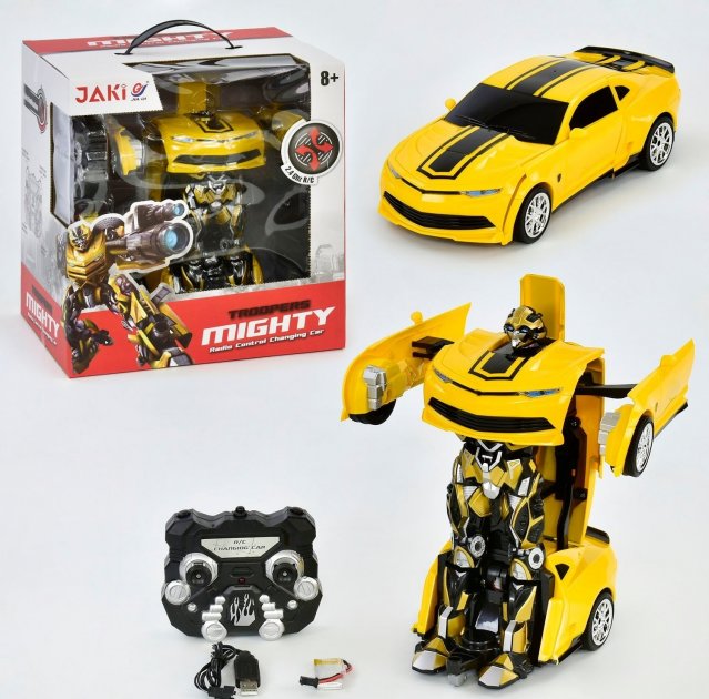 Машина-трансформер Transformer на радиоуправлении ТТ 671 Бамблби, на аккумуляторе, в коробке
Машина-трансформер Transformer на радиоуправлении ТТ 671 Бамблби, на аккумуляторе, в коробке