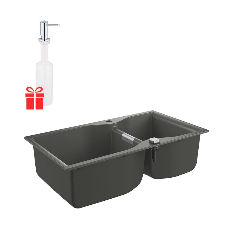 Набор Grohe EX Sink 31658AT0 гранитная мойка K700 900 x 500 мм двойная + Grohe EX Contemporary 40536000 дозатор жидкого мыла
Набор Grohe EX Sink 31658AT0 гранитная мойка K700 900 x 500 мм двойная + Grohe EX Contemporary 40536000 дозатор жидкого мыла