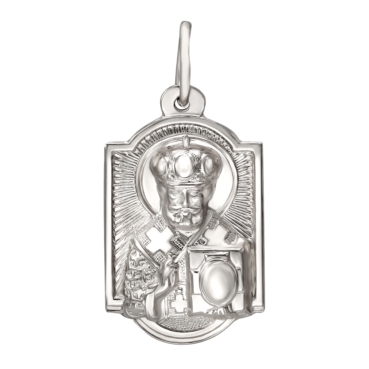 Серебряная ладанка "Святой Николай Чудотворец" Tango Jewellery Company 100622С
Серебряная ладанка "Святой Николай Чудотворец" Tango Jewellery Company 100622С