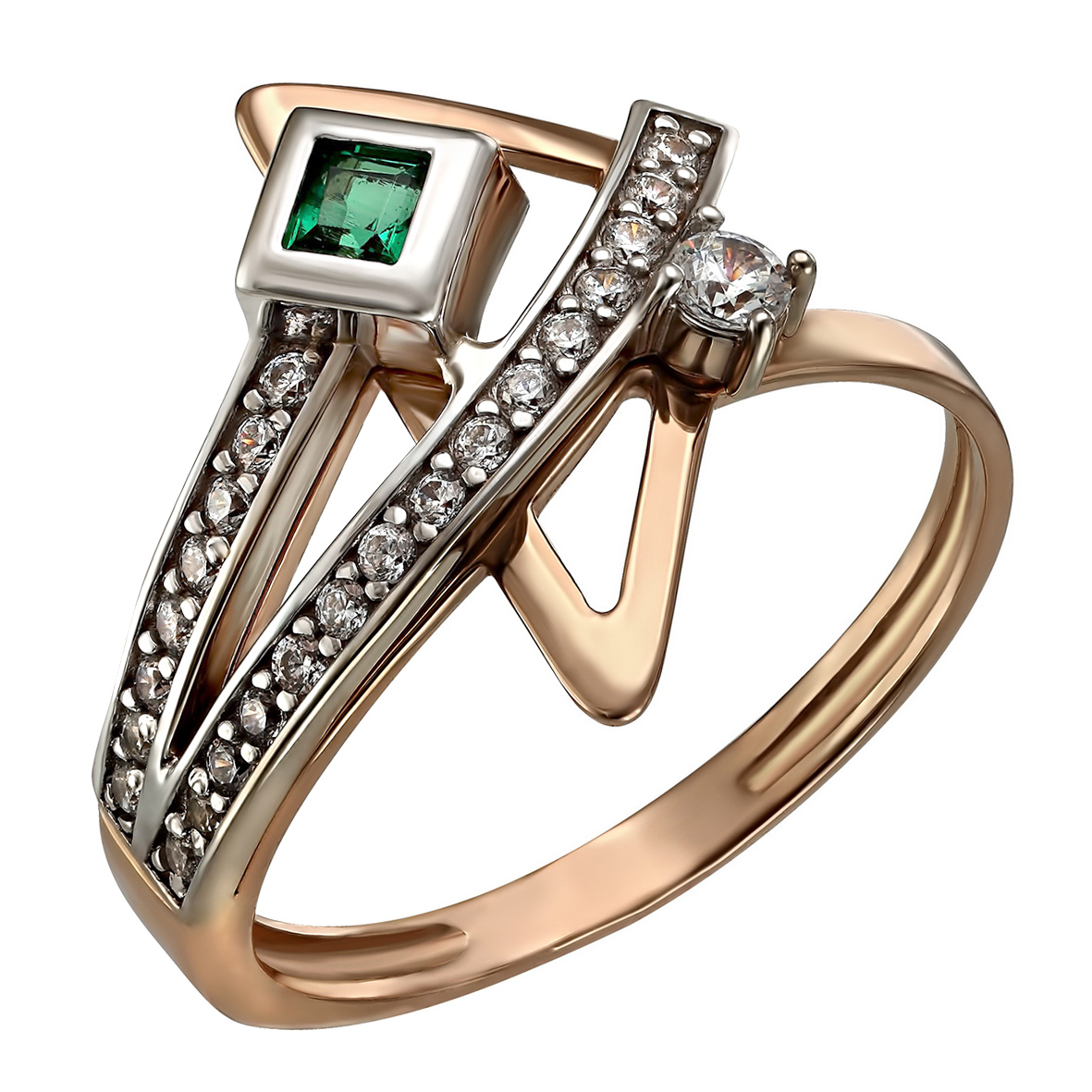 Золотое кольцо с изумрудом и фианитами Tango Jewellery Company 377752 размер 17.5
Золотое кольцо с изумрудом и фианитами Tango Jewellery Company 377752 размер 17.5