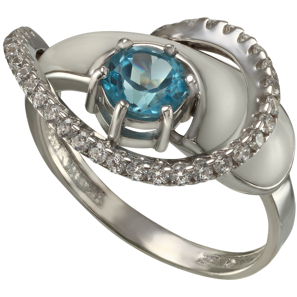 Серебряное кольцо с топазом, фианитами и эмалью Tango Jewellery Company 371694А размер 18
Серебряное кольцо с топазом, фианитами и эмалью Tango Jewellery Company 371694А размер 18