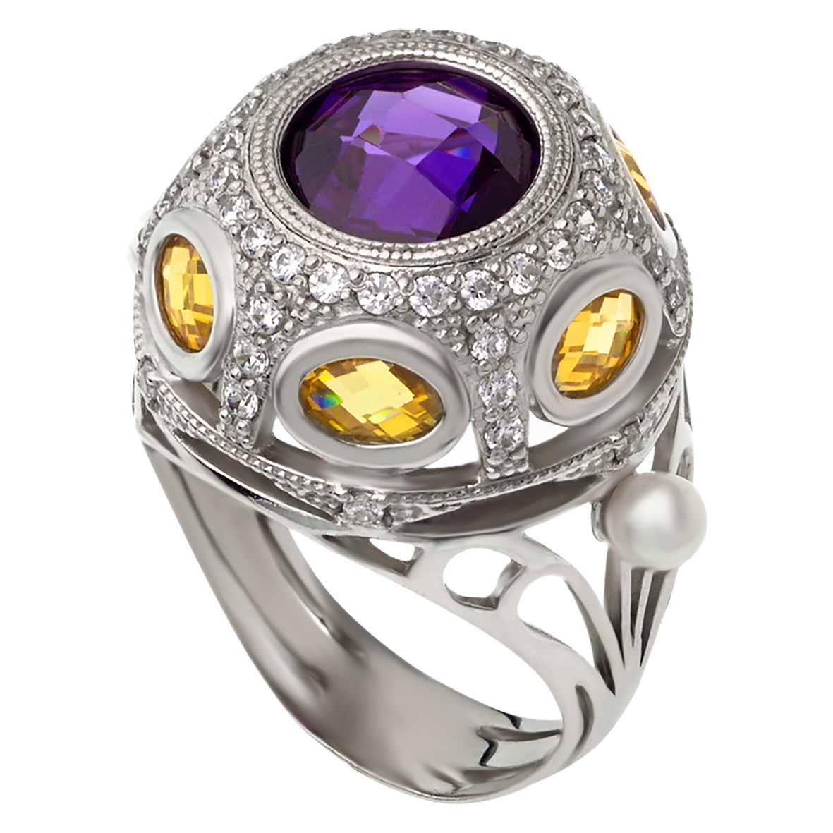 Серебряное кольцо с жемчугом и фианитами Tango Jewellery Company 330699С размер 20.5
Серебряное кольцо с жемчугом и фианитами Tango Jewellery Company 330699С размер 20.5
