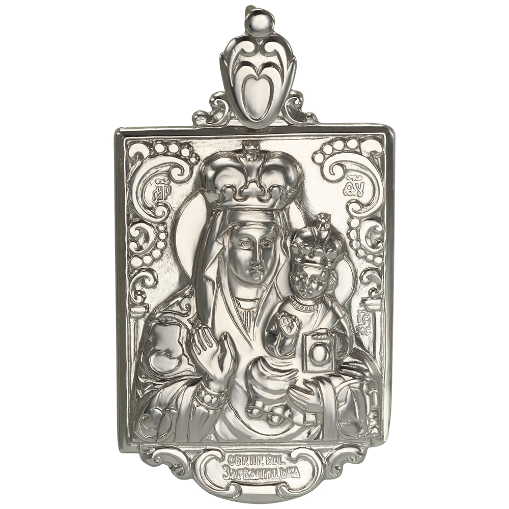 Серебряная ладанка "Зарваницкая икона Божией Матери" Tango Jewellery Company 100614С
Серебряная ладанка "Зарваницкая икона Божией Матери" Tango Jewellery Company 100614С