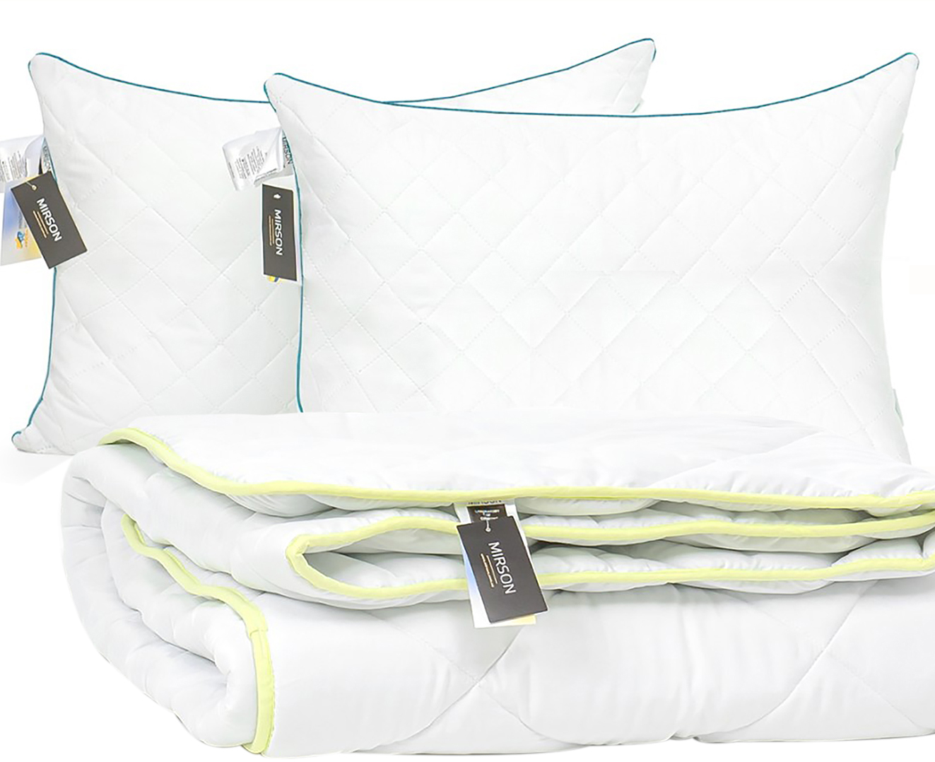 Набор антиаллергенный MirSon Eco Silk Зима Eco №4408 одеяло 155х215 + подушка 50х70 средняя
Набор антиаллергенный MirSon Eco Silk Зима Eco №4408 одеяло 155х215 + подушка 50х70 средняя