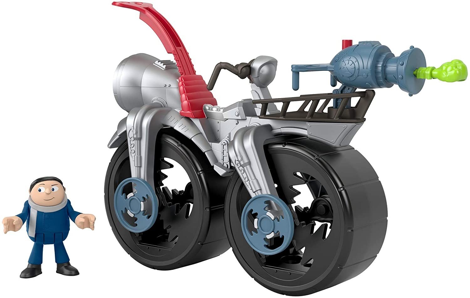 Игровой набор Fisher-Price Imaginext Minions Gru's Rocket Bike Велосипед Грю Миньона (GMP38)
Игровой набор Fisher-Price Imaginext Minions Gru's Rocket Bike Велосипед Грю Миньона (GMP38)