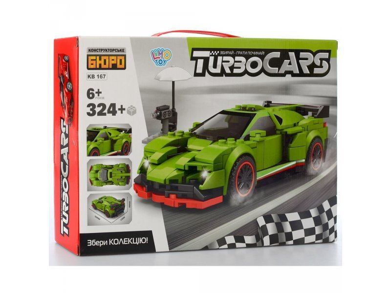 Конструктор LIMO Toy Машина (KB167)
Конструктор LIMO Toy Машина (KB167)