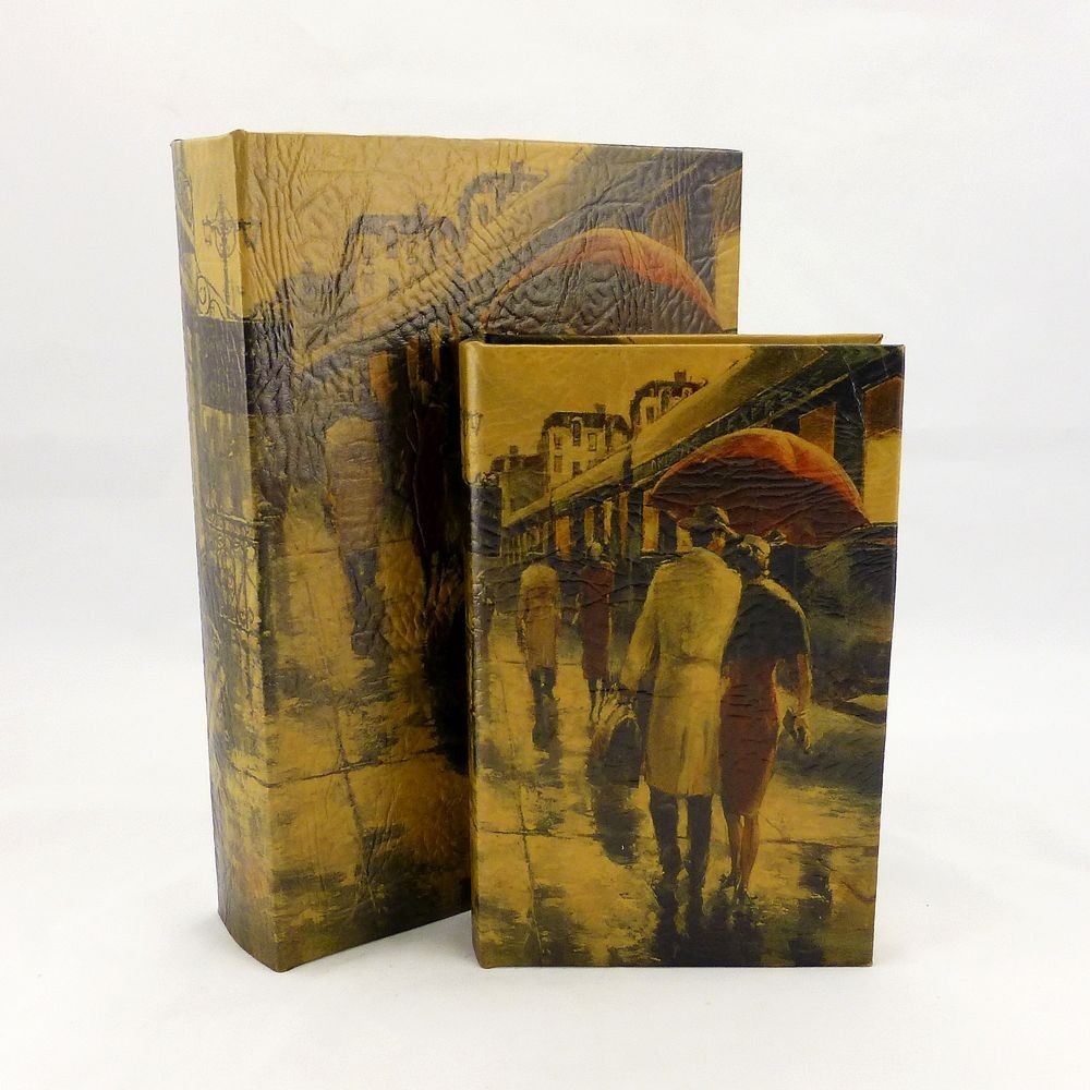 Шкатулка книга декоративная набор из 2х штук Present рисунок Парочка (большая + маленькая)
Шкатулка книга декоративная набор из 2х штук Present рисунок Парочка (большая + маленькая)
