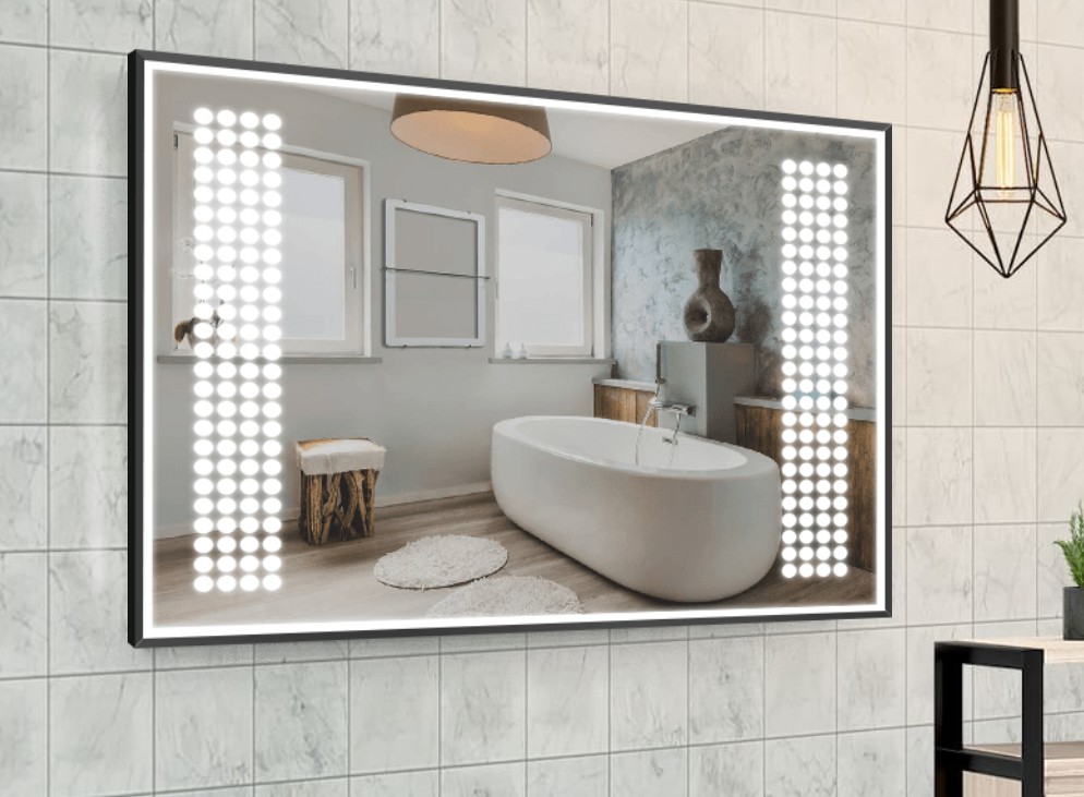 Зеркало в алюминиевой раме c LED подсветкой Smart Mirror сенсорное Ancona-R 80 x 100 см Прямоугольное
Зеркало в алюминиевой раме c LED подсветкой Smart Mirror сенсорное Ancona-R 80 x 100 см Прямоугольное