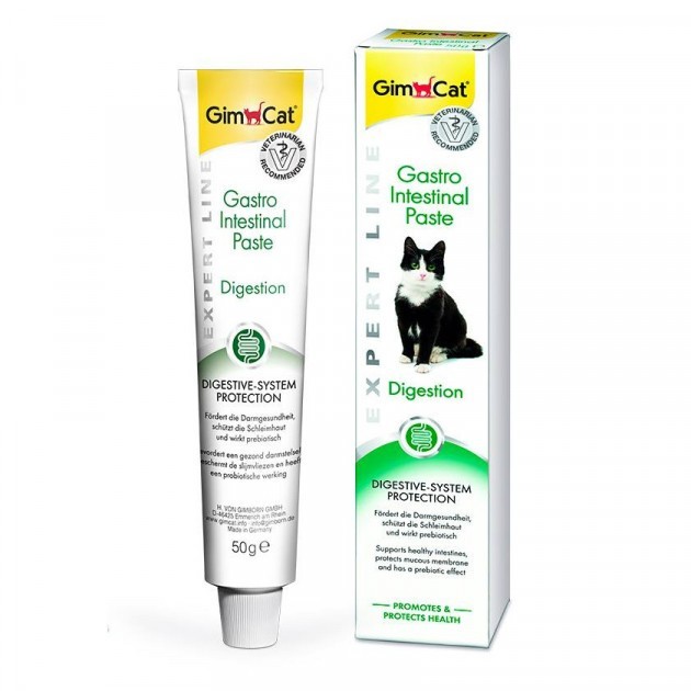 Паста для улучшения пищеварения Expert Line Gastro Intestinal 50 г GimCat
Паста для улучшения пищеварения Expert Line Gastro Intestinal 50 г GimCat