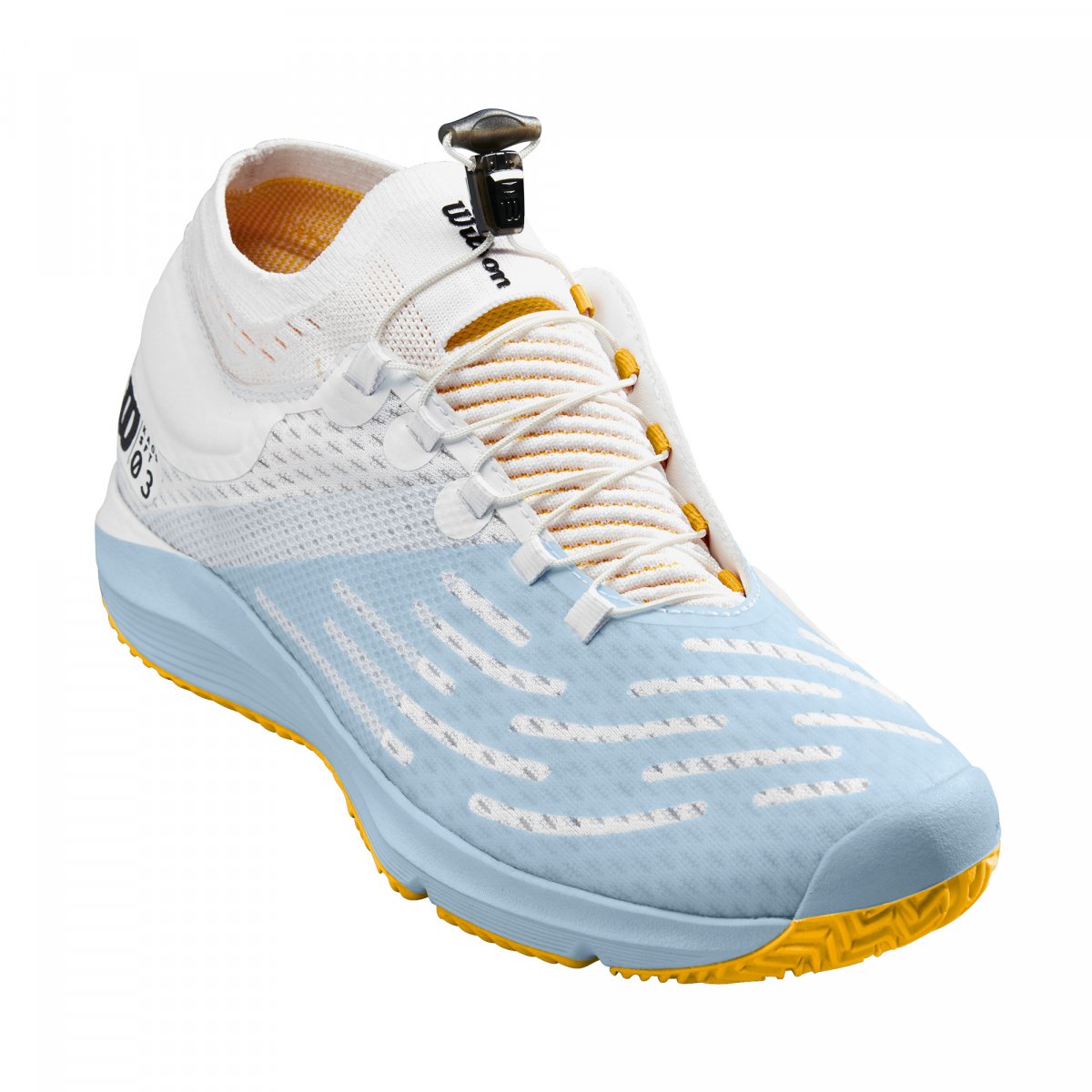 Кроссовки Wilson KAOS 3.0 SFT WH/BL/GOLD белый WRS325910E125 48 31 см 
Кроссовки Wilson KAOS 3.0 SFT WH/BL/GOLD белый WRS325910E125 48 31 см