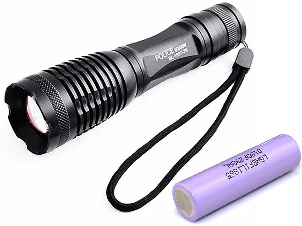 Фонарь Police Q1837-T6, под ружье, ЗУ 220V, zoom, Box + Оригинальный аккумулятор LG 18650 3400 mAh Черный (1006-992-00)
Фонарь Police Q1837-T6, под ружье, ЗУ 220V, zoom, Box + Оригинальный аккумулятор LG 18650 3400 mAh Черный (1006-992-00)