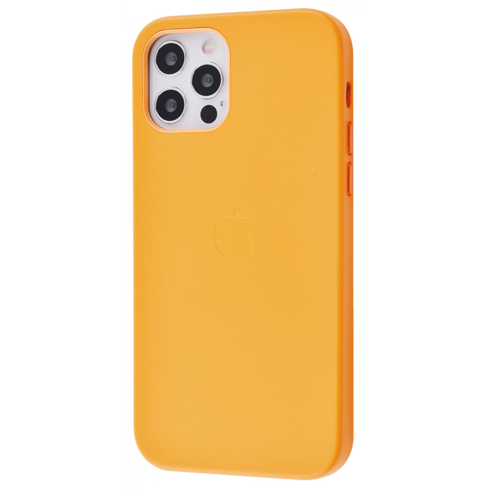 Чехол-накладка с поддержкой magsafe с защитой камеры PRC Leather Case with MagSafe iPhone 12/12 Pro ginger Желтый
Чехол-накладка с поддержкой magsafe с защитой камеры PRC Leather Case with MagSafe iPhone 12/12 Pro ginger Желтый