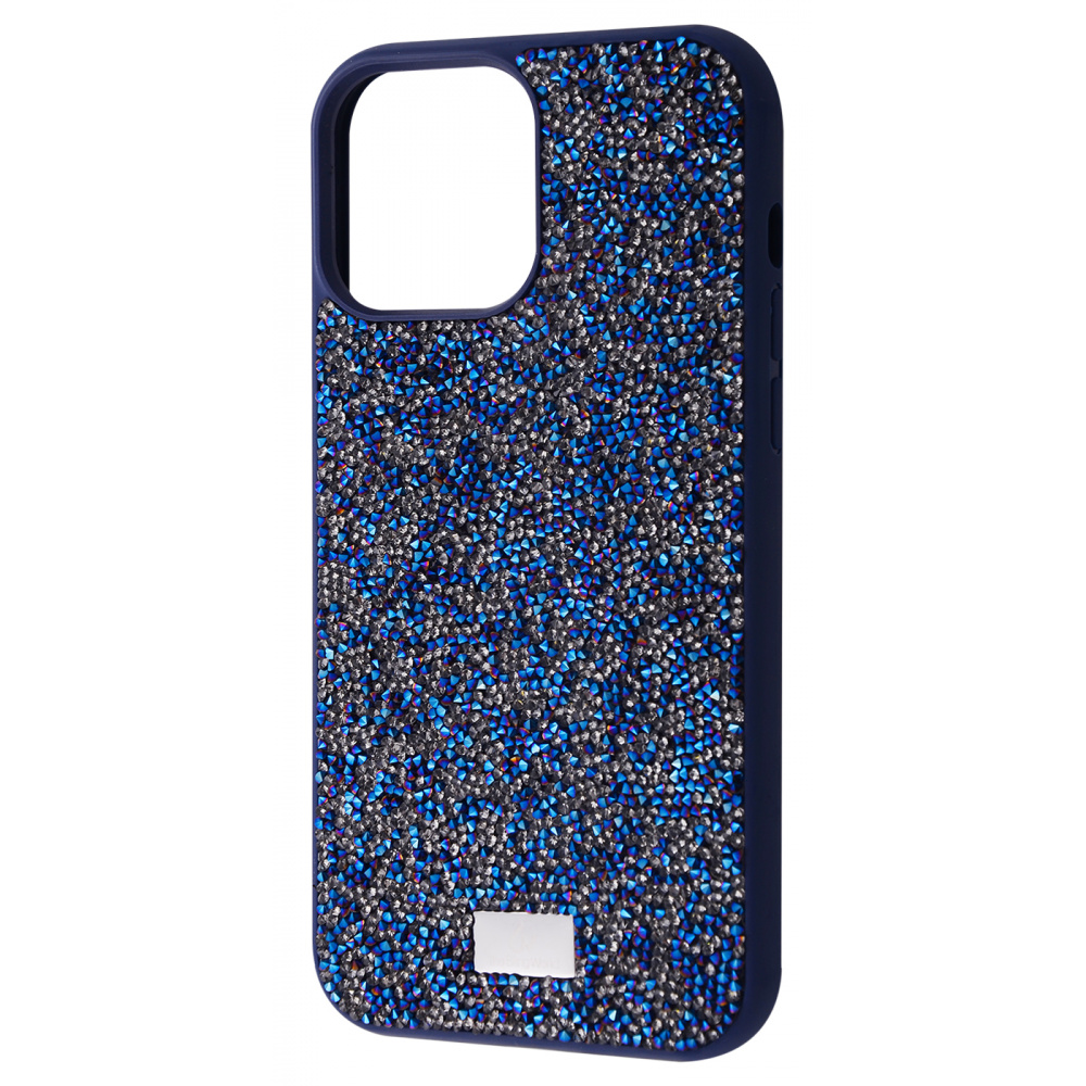 Чехол с камнями и блёстками Bling World ROCK DIAMOND iPhone 13 Pro Max navy Синий
Чехол с камнями и блёстками Bling World ROCK DIAMOND iPhone 13 Pro Max navy Синий